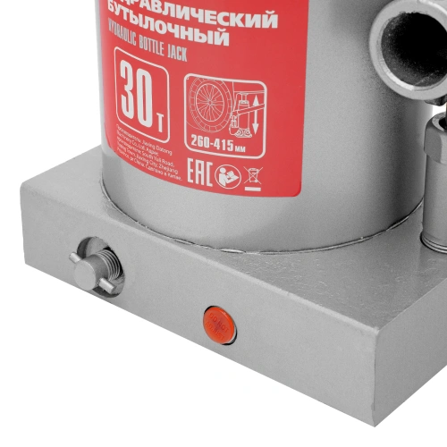 Домкрат гидравлический бутылочный, 30 т, высота подъема 260-415 мм Matrix по ценам производителя в Санкт-Петербурге с доставкой по всей России