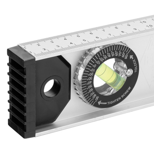 Уровень алюминиевый "Рельс", 1200 мм, 3 глазка (1 поворотный) Matrix по ценам производителя в Санкт-Петербурге с доставкой по всей России