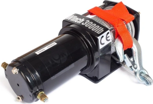 Лебедка автомобильная электрическая 1361кг  13,5м 12В TOR P3000-1A по ценам производителя в Санкт-Петербурге с доставкой по всей России