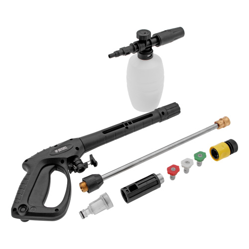 Моечная машина высокого давления R-180i, 2400 Вт, 180 бар, 7.5 л/мин, асинхронный двигатель Denzel купить в Москве с доставкой по всей России | ProtosMarket.ru