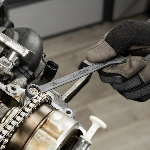 Набор ключей комбинированных, 6 - 32 мм, 22 шт., CrV, фосфатированные Сибртех по ценам производителя в Санкт-Петербурге с доставкой по всей России