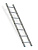 Лестница приставная алюминиевая 1*7 по ценам производителя в Санкт-Петербурге с доставкой по всей России
