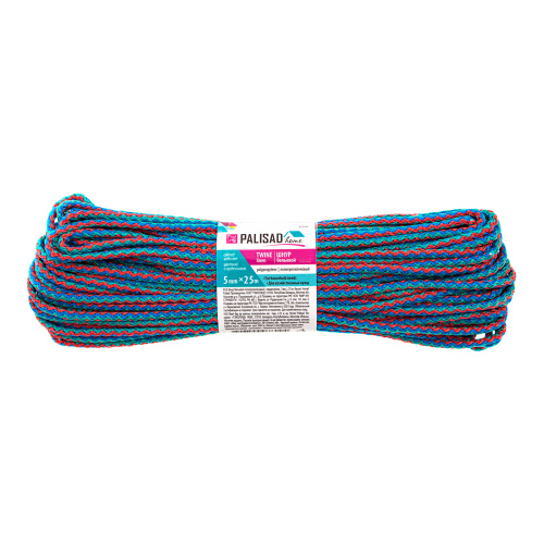 Шнур бельевой полипропиленовый с сердечником, 5 мм L 25 м, цветной, Home Palisad по ценам производителя в Санкт-Петербурге с доставкой по всей России