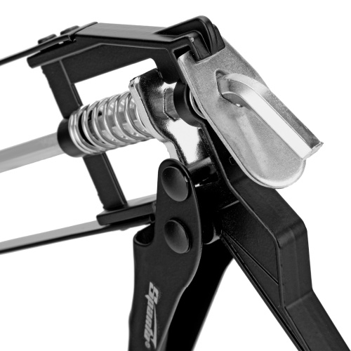 Пистолет для герметика, 310 мл, "скелетный", усиленный с фиксатором, шестигранный шток 7 мм Sparta купить в Москве с доставкой по всей России | ProtosMarket.ru