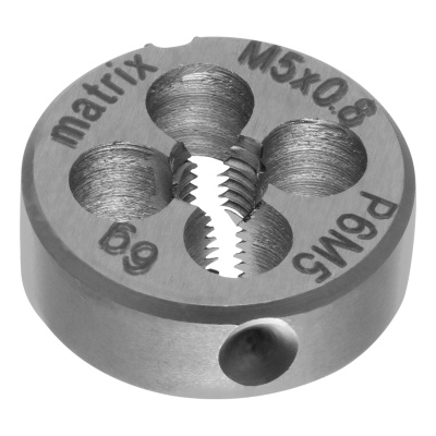 Плашка М5 х 0.8 мм, Р6М5 Matrix купить в Москве с доставкой по всей России | ProtosMarket.ru