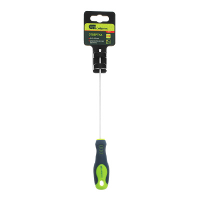 Отвертка, SL3 х 150 мм, CrV, двухкомпонентная рукоятка Сибртех купить в Москве с доставкой по всей России | ProtosMarket.ru