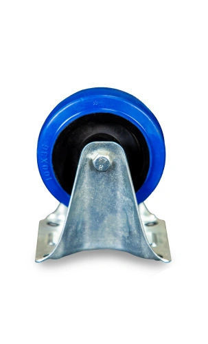 Колесо неповоротное из эластичной резины MW70 100 мм по ценам производителя в Санкт-Петербурге с доставкой по всей России