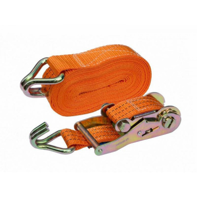 Ремень стяжной  2,5 / 5 тн, РС 15 м x 50 мм, полиэстер, с крюками, храповиком | СибТаль купить в Москве с доставкой по всей России | ProtosMarket.ru