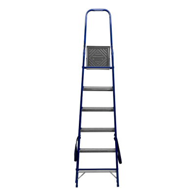Стремянка, 6 ступеней, стальная, Сибртех купить в Москве с доставкой по всей России | ProtosMarket.ru