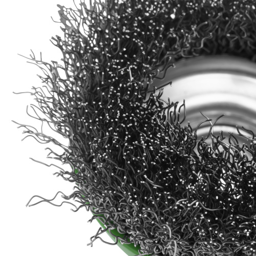 Щетка для УШМ, 65 мм, М14, "чашка", витая проволока 0.3 мм Сибртех по ценам производителя в Санкт-Петербурге с доставкой по всей России