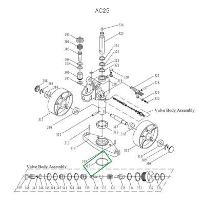 Стопорное кольцо опорной площадки для гидравлических тележек AC25 купить в Москве с доставкой по всей России | ProtosMarket.ru