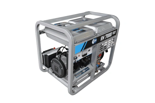 Генератор дизельный 7,0 кВт 220В с электростартером и колесами TOR KM7000D по ценам производителя в Санкт-Петербурге с доставкой по всей России