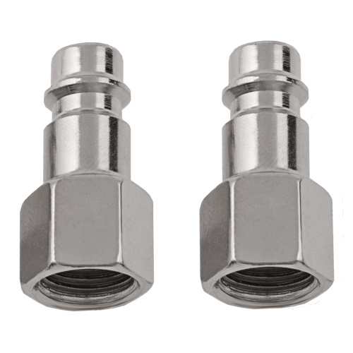 Ниппель универсальный быстросъемный ("папа") 1/4, внутренняя резьба, 2 шт, Stels купить в Москве с доставкой по всей России | ProtosMarket.ru