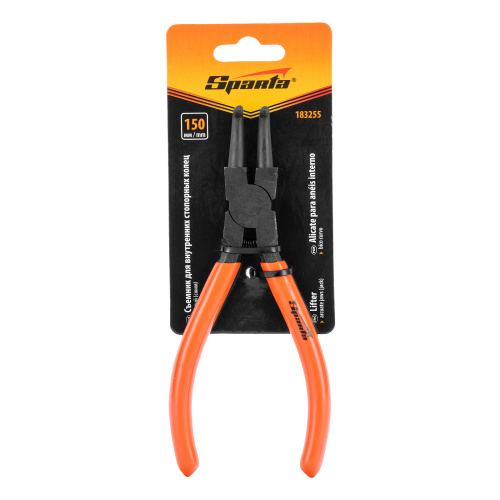 Съемник, 150 мм, для внутренних стопорных колец, изогнутые губки (сжим) Sparta по ценам производителя в Санкт-Петербурге с доставкой по всей России