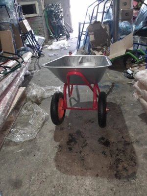 Тачка строительная 100 л 250 кг 422ZP двухколесная с пневмоколесом по ценам производителя в Санкт-Петербурге с доставкой по всей России