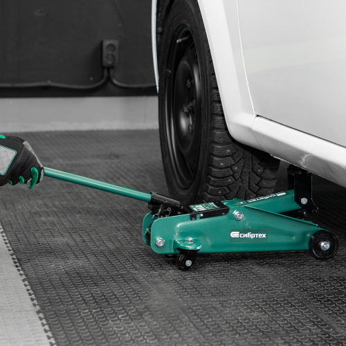 Домкрат гидравлический подкатной, 2 т, 135-320 мм Сибртех по ценам производителя в Санкт-Петербурге с доставкой по всей России