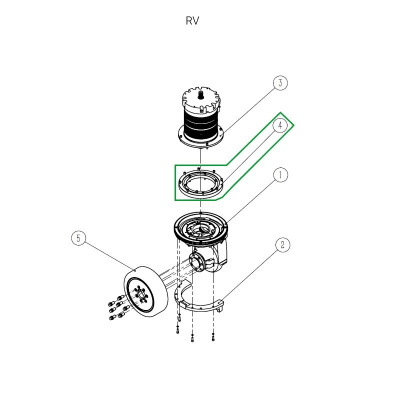 Опорно-поворотный подшипник редуктора для ричтрака RV (внутренний d 200 мм) по ценам производителя в Санкт-Петербурге с доставкой по всей России