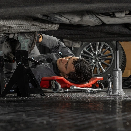 Домкрат гидравлический бутылочный, 2 т, h подъема 158-308 мм Matrix по ценам производителя в Санкт-Петербурге с доставкой по всей России