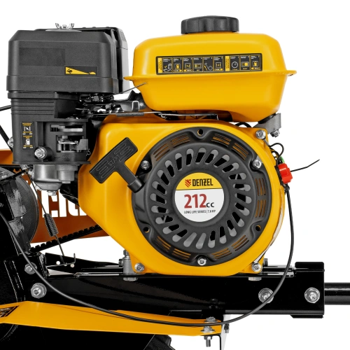 Мотоблок DPT-370S, 7 л.с., ремен.сцеп, фрез 3х4, ШОМ, передачи 3В/1Н Denzel по ценам производителя в Санкт-Петербурге с доставкой по всей России