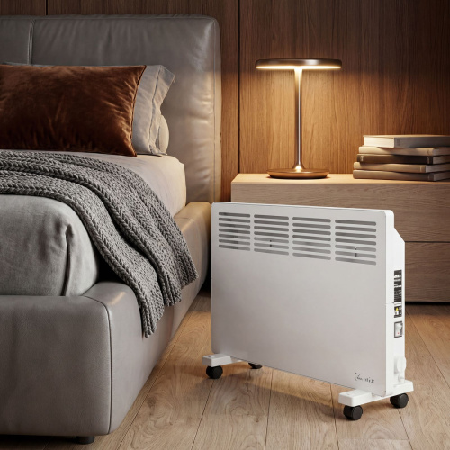 Конвектор электрический КМ-1500.2, 230 В, 1500 Вт, X-образный нагреватель, колеса, термостат MTX по ценам производителя в Санкт-Петербурге с доставкой по всей России