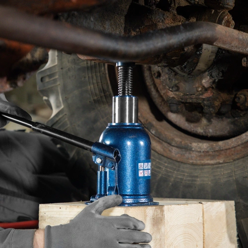 Домкрат гидравлический бутылочный телескопический, 10 т, подъем 180-430 мм Stels по ценам производителя в Санкт-Петербурге с доставкой по всей России