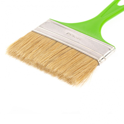 Кисть флейцевая "Евро", 100 x 8, натуральная щетина, пластиковая ручка Сибртех купить в Москве с доставкой по всей России | ProtosMarket.ru