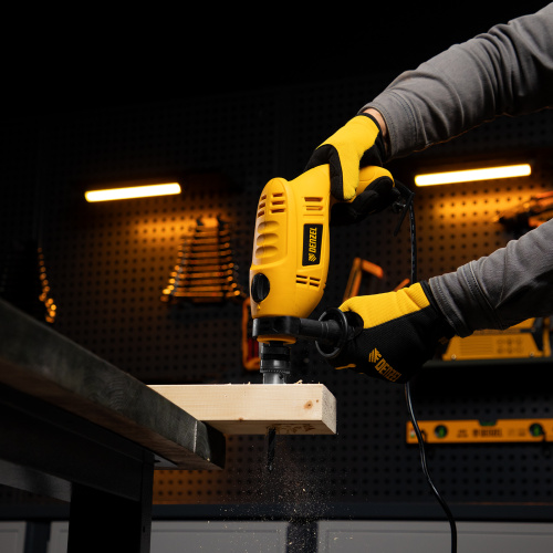 Дрель ударная ID-550, 550 Вт, 0-2900 об/мин, 46400 уд/мин Denzel купить в Москве с доставкой по всей России | ProtosMarket.ru