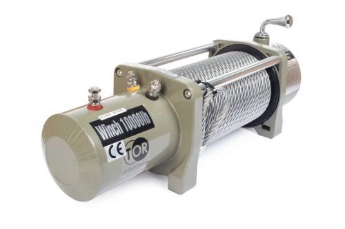 Лебедка автомобильная электрическая 4536кг  28м 12В TOR S10000 по ценам производителя в Санкт-Петербурге с доставкой по всей России