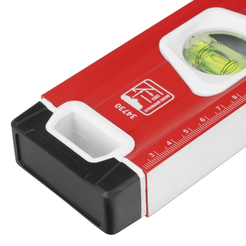 Уровень алюминиевый, магнит, фрезерованный, 3 глазка (1 зеркальный) 400 мм Matrix купить в Москве с доставкой по всей России | ProtosMarket.ru