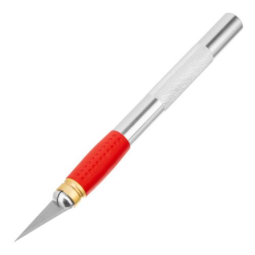 Нож для дизайнерских работ, двухкомпонентная рукоятка, 5 запасных лезвий Matrix купить в Москве с доставкой по всей России | ProtosMarket.ru