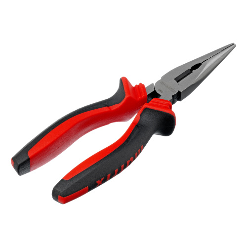 Длинногубцы прямые, 180 мм, хром-ванадий, двухкомпонентные рукоятки Matrix по ценам производителя в Санкт-Петербурге с доставкой по всей России