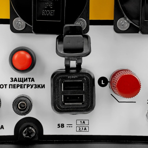 Генератор инверторный GS-5500iSE, 5,5 кВт, 230 В, закрытый корпус,электростартер Denzel по ценам производителя в Санкт-Петербурге с доставкой по всей России