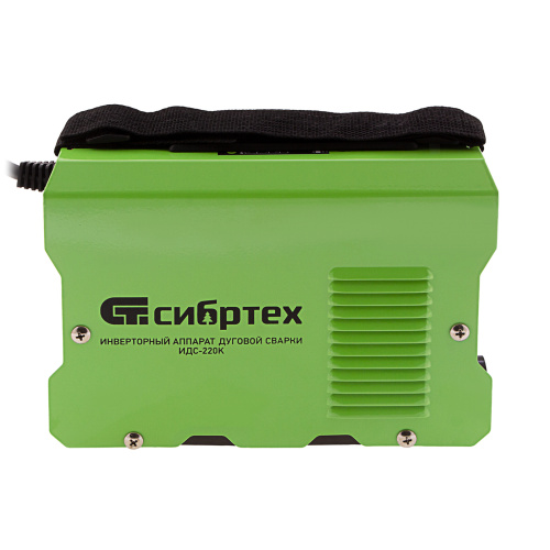Инверторный аппарат дуговой сварки ИДС-220K, 220 А, ПВ 80%, диаметр электрода 1,6-5 мм Сибртех по ценам производителя в Санкт-Петербурге с доставкой по всей России