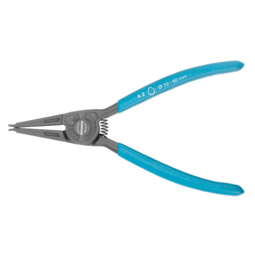 Съемник, 175 мм, для внешних стопорных колец (19-60 мм) прямые губки (разжим) Gross купить в Москве с доставкой по всей России | ProtosMarket.ru