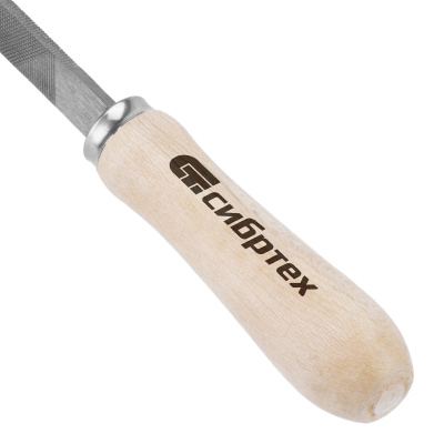 Напильник трехгранный, 200 мм, деревянная ручка Сибртех купить в Москве с доставкой по всей России | ProtosMarket.ru