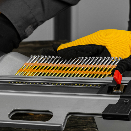 Гвозди для пнев. нейлера (оцинк.) длина - 65 мм, диам. - 2,9 мм, 2000 шт. Denzel купить в Москве с доставкой по всей России | ProtosMarket.ru