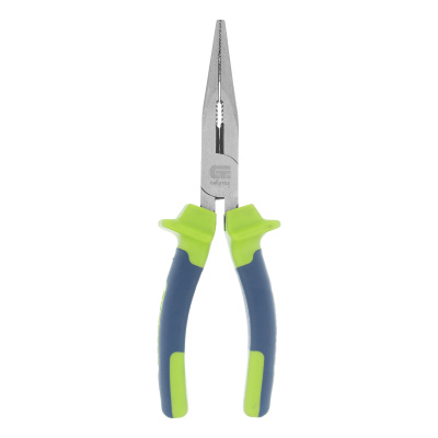 Длинногубцы прямые, 180 мм, двухкомпонентные рукоятки Сибртех купить в Москве с доставкой по всей России | ProtosMarket.ru