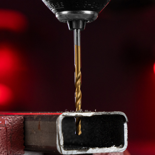 Сверло по металлу, 3.2 мм, HSS, нитридтитановое покрытие, цилиндрический хвостовик Matrix купить в Москве с доставкой по всей России | ProtosMarket.ru