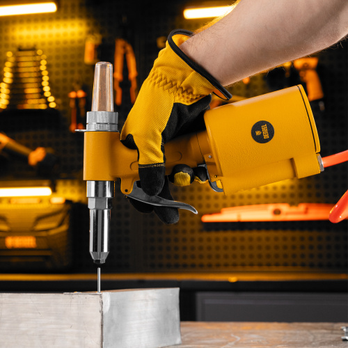 Пневматический заклепочник PR4, 2,4-4,8 мм Denzel купить в Москве с доставкой по всей России | ProtosMarket.ru