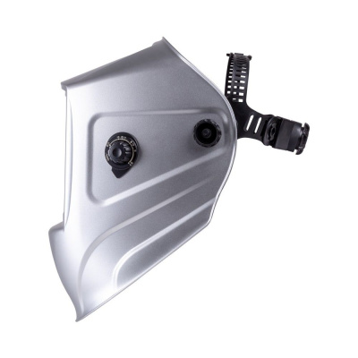 Маска сварщика GEFEST серебро  (ф-р 9700V, пр-во FoxWeld/КНР) без коробки по ценам производителя в Санкт-Петербурге с доставкой по всей России