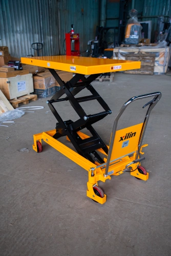 Стол подъемный передвижной 800 кг 475-1500 мм (1220х610 мм) XILIN SPS800 по ценам производителя в Санкт-Петербурге с доставкой по всей России