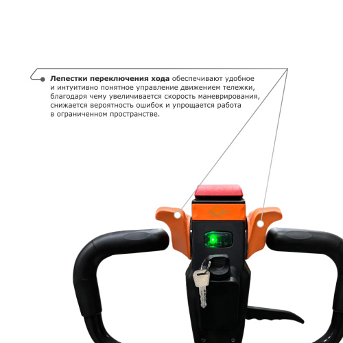 Самоходная тележка с гидравлическим подъемом вил PROLIFT M2 ST15L по ценам производителя в Санкт-Петербурге с доставкой по всей России