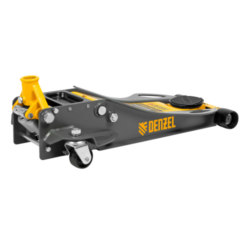 Домкрат гидравлический подкатной, 3 т, 75-500 мм, быстрый подъем, низкий подхват, проф. Denzel по ценам производителя в Санкт-Петербурге с доставкой по всей России