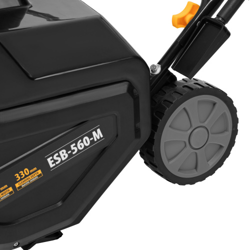 Электрическая снегоуборочная машина ESB-560-M, 2,5 кВт, металлический шнек, LED фара Denzel по ценам производителя в Санкт-Петербурге с доставкой по всей России