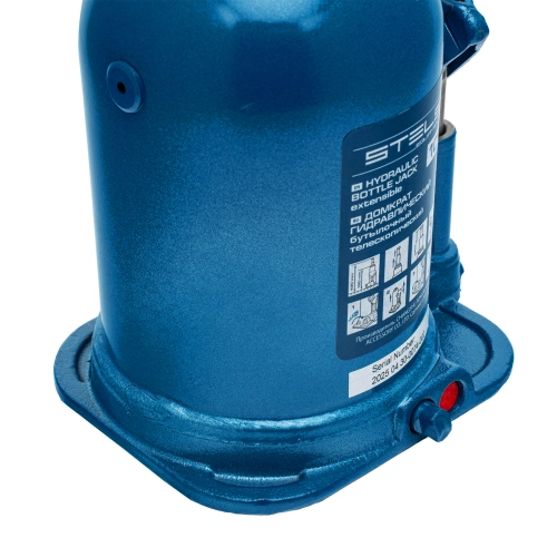 Домкрат гидравлический бутылочный телескопический, 10 т, подъем 180-430 мм Stels по ценам производителя в Санкт-Петербурге с доставкой по всей России
