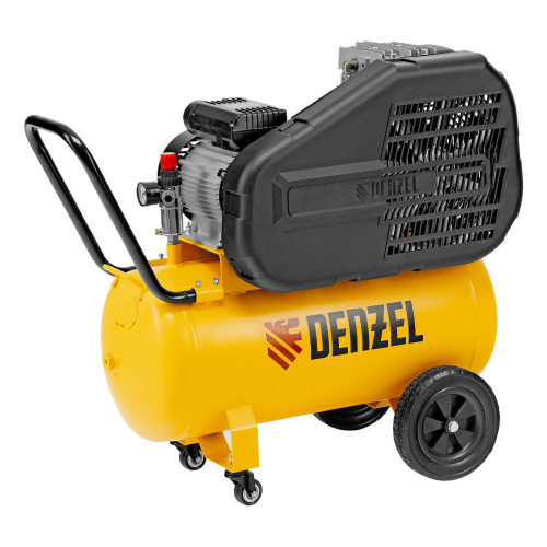 Компрессор воздушный рем. привод BCI 2100/50, 2,1 кВт, 50 литров, 400 л/мин Denzel по ценам производителя в Санкт-Петербурге с доставкой по всей России