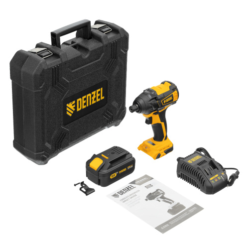 Винтоверт ударный аккумуляторный бесщет CID-IB-200 18В Li-Ion Denzel купить в Москве с доставкой по всей России | ProtosMarket.ru