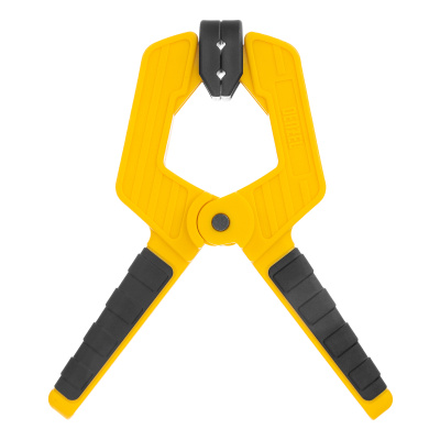 Струбцина клещеобразная, усиленная 65 х 50 мм, двухкомпонентные рукоятки Denzel по ценам производителя в Санкт-Петербурге с доставкой по всей России