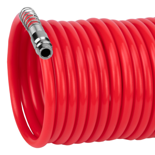 Шланг спиральный воздушный, 15 м, с быстросъемными соединениями Matrix купить в Москве с доставкой по всей России | ProtosMarket.ru