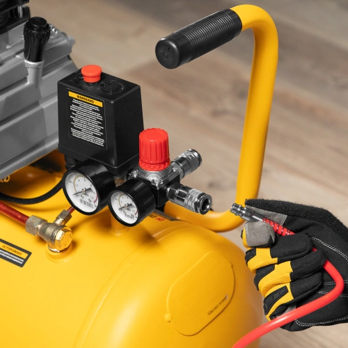 Компрессор воздушный, прямой привод DC1500/50, 1.5 кВт, 50 литров, 220 л/мин Denzel по ценам производителя в Санкт-Петербурге с доставкой по всей России